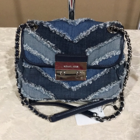 Michael Kors Bags Michael Kors Denim Crossbody Poshmark